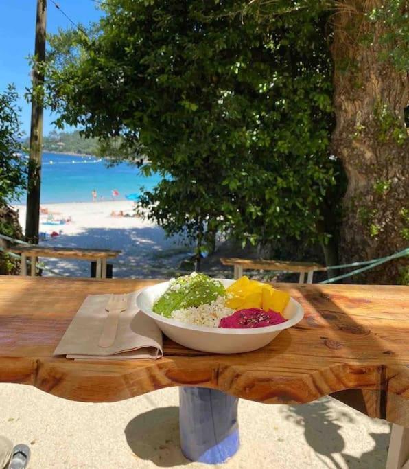 شقة Piso Playa Aguete Seixo المظهر الخارجي الصورة